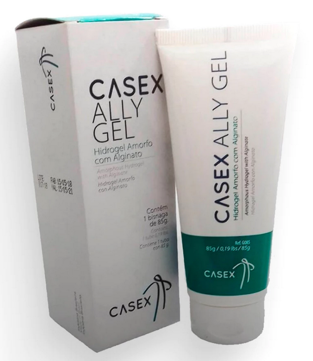 Hidrogel Com Alginato Pomada Gel Amorfo Casex 85G 1 Unidade