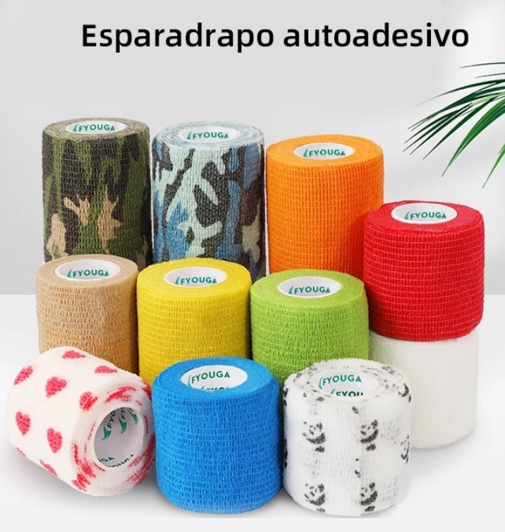 Bandagem Elástica Autoadesivas De Compressão