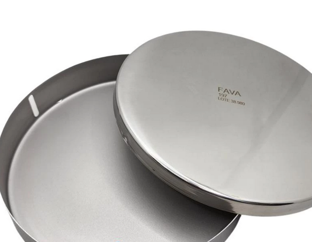 Porta Gaze Tubular Inox Podologia