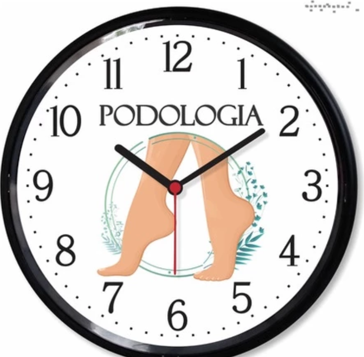 Relogio de Parede Podologia